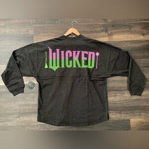 Universal Studios Wicked Glinda and Elphaba Glitter Spirit Jersey XL